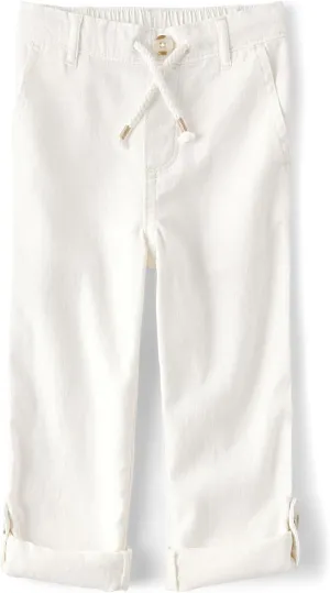 Gymboree Boys' and Toddler Pull on Linen Pants