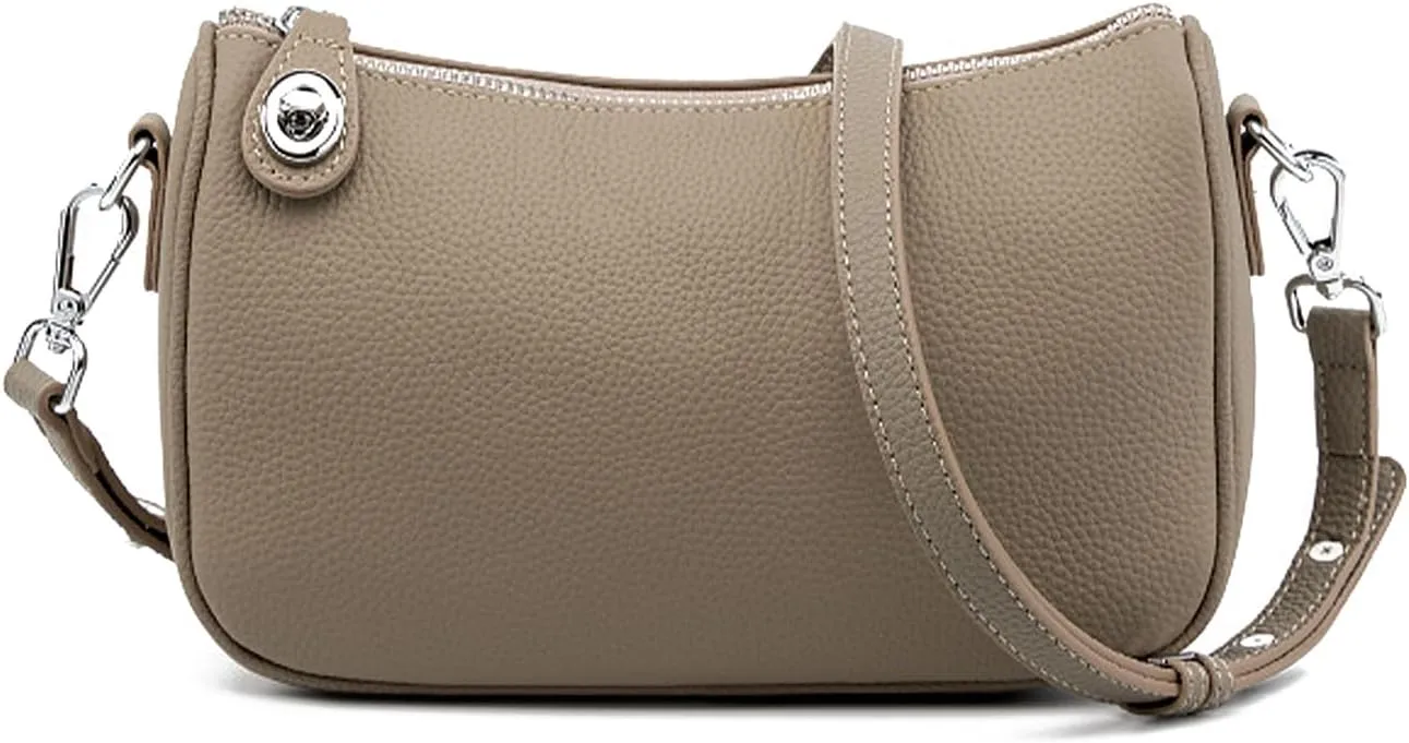 Handbags Luxury Leather Crossbody Bags, Underarm Purses for Women with a Adjustable Strap.