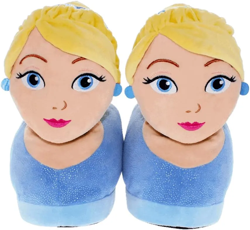 Happy Feet Slippers Officially Licensed Disney and Pixar Character, Figural Slippers for Men, Women, Kids, As Seen on Shark Tank