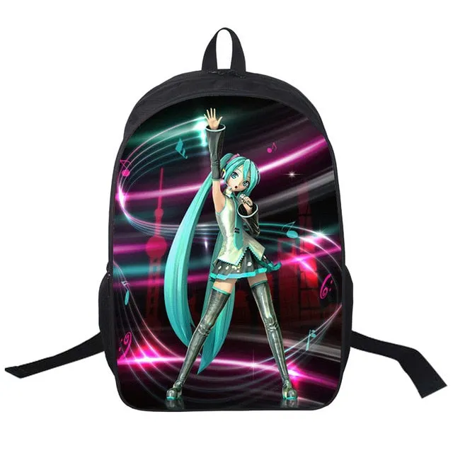 Hatsune Miku  School Bags