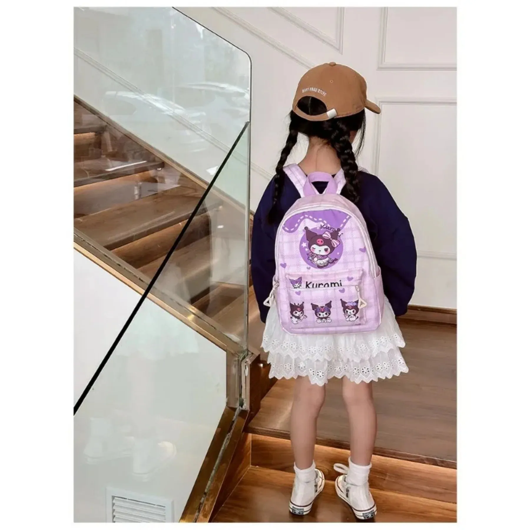 Hello Kitty Kuromi Backpack for Kids