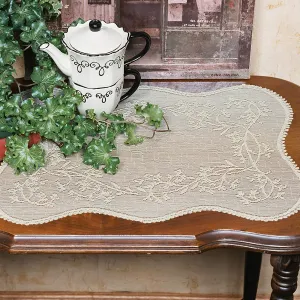 Heritage Lace Sheer Divine 14x20 Ecru Placemat (Set of 4)