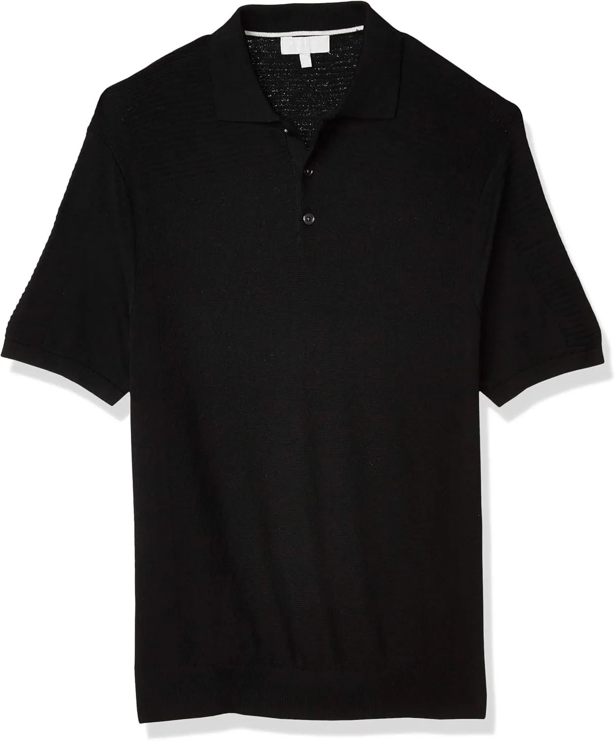 Hickey Freeman Men's Mixed Texture Stitch Polo
