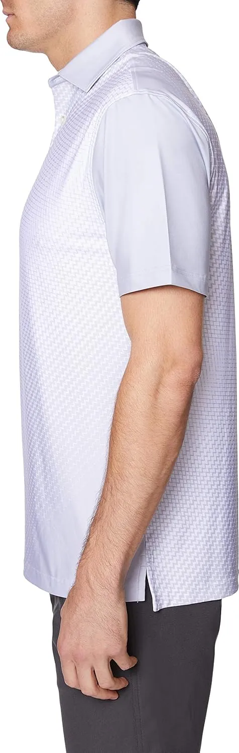 Hickey Freeman Men's Printed Polo