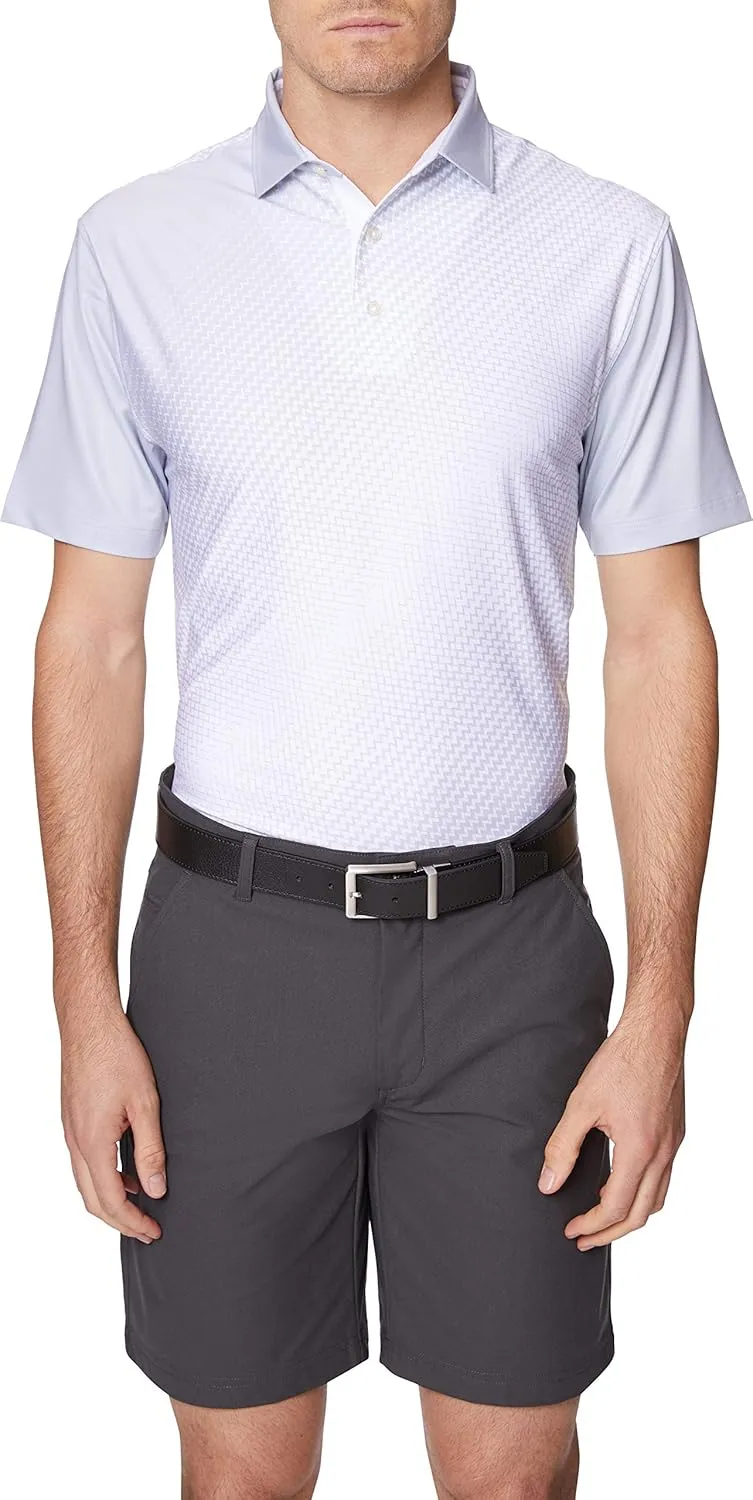 Hickey Freeman Men's Printed Polo