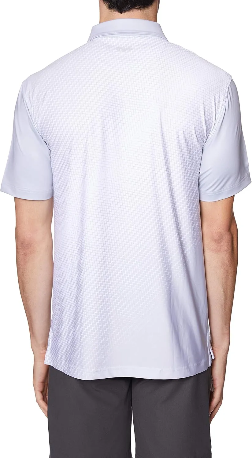 Hickey Freeman Men's Printed Polo