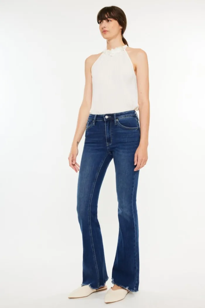 High Rise Boot Cut Jeans