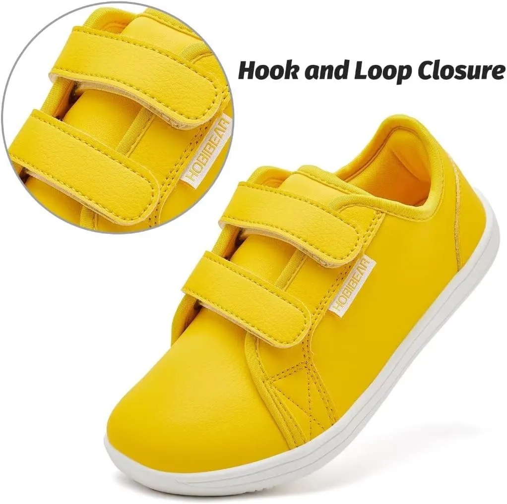 HOBIBEAR Kids Barefoot Shoes Wide Soft Minimalist | Zero Drop | Lightweight Fashion Sneakers for Boys Girls