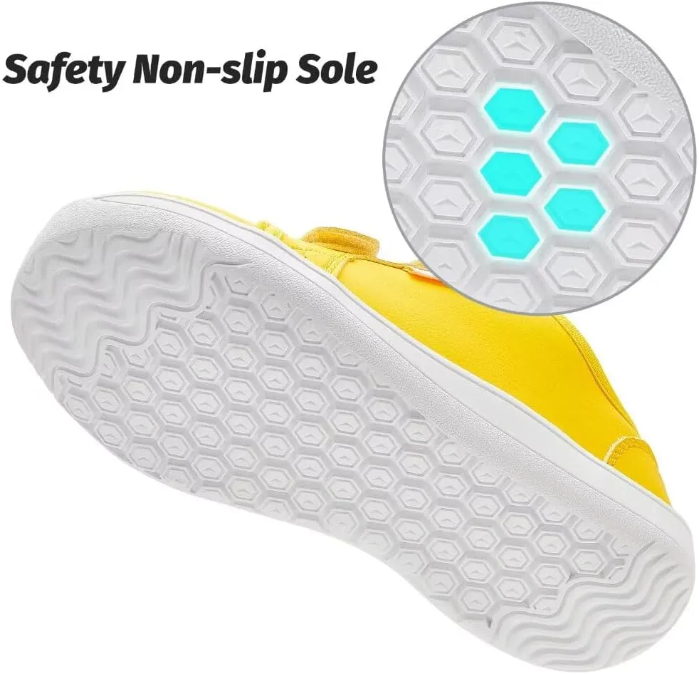 HOBIBEAR Kids Barefoot Shoes Wide Soft Minimalist | Zero Drop | Lightweight Fashion Sneakers for Boys Girls