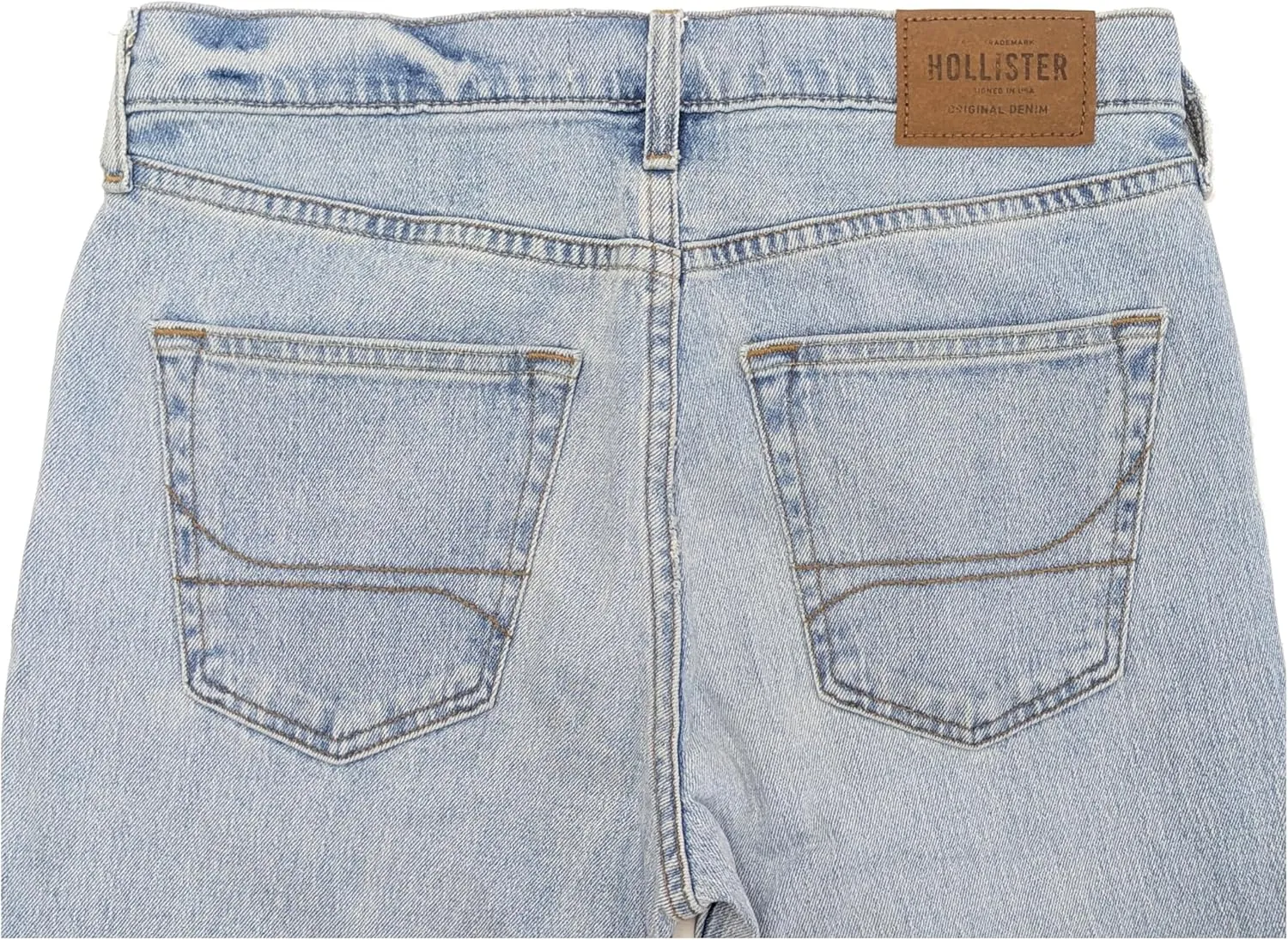 Hollister California Men's Epic Flex Slim Straight Jeans HOM-32