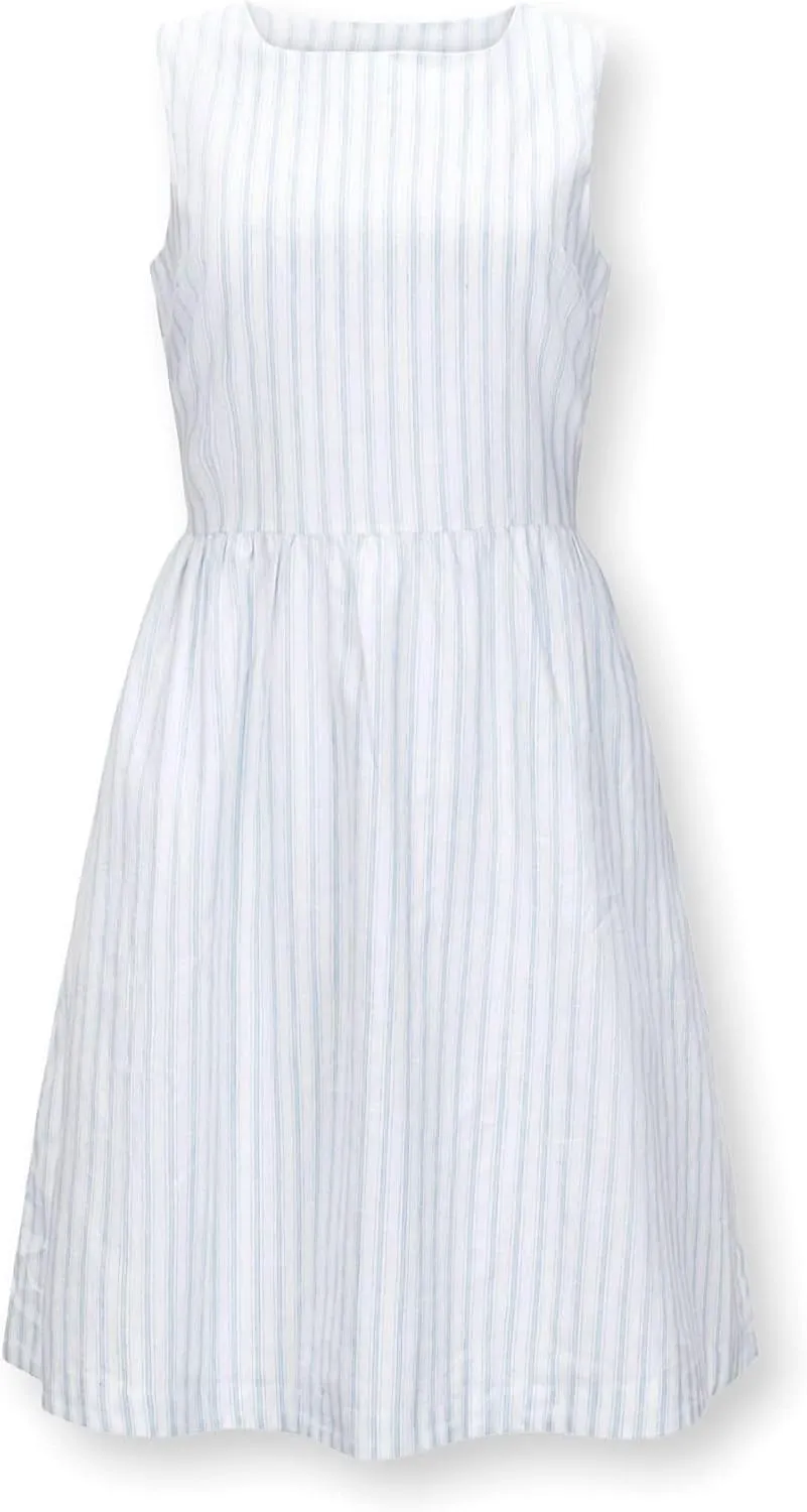 Hope & Henry Women's Sleeveless Organic Cotton Summer Dress