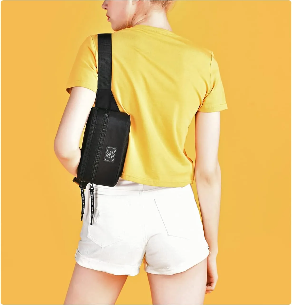 HotStyle 521s Fashion Fanny Pack Small Hiking Waist Bag, 8.0"x2.5"x4.3"