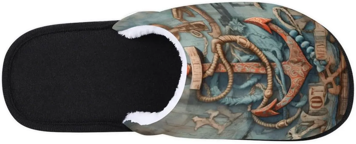 House Slippers for Women Men Soft Cozy Non Slip Lightweight Winter House Shoes for Indoor Outdoor