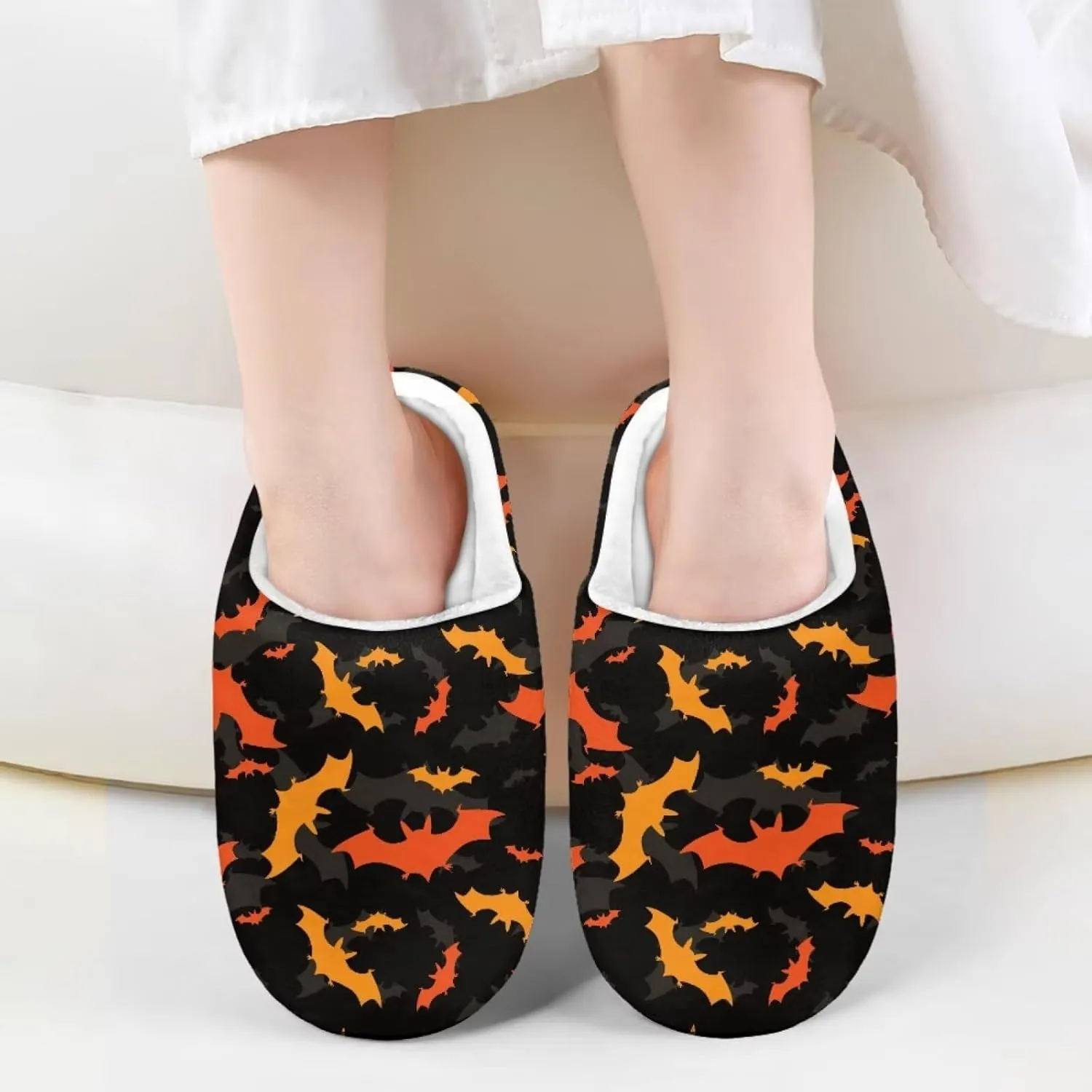Howilath Boys Slippers Children Halloween Slippers Non Slip Kids Slipper Soft Comfy Indoor Outdoor