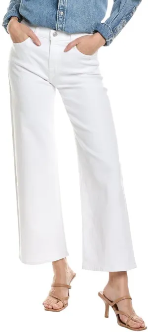 HUDSON Jeans Womens Noa White High-Rise Straight Ankle Jean, 23, White