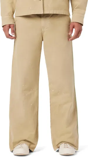 HUDSON Men's Luca Loose Fit Wide Leg Denim Pant