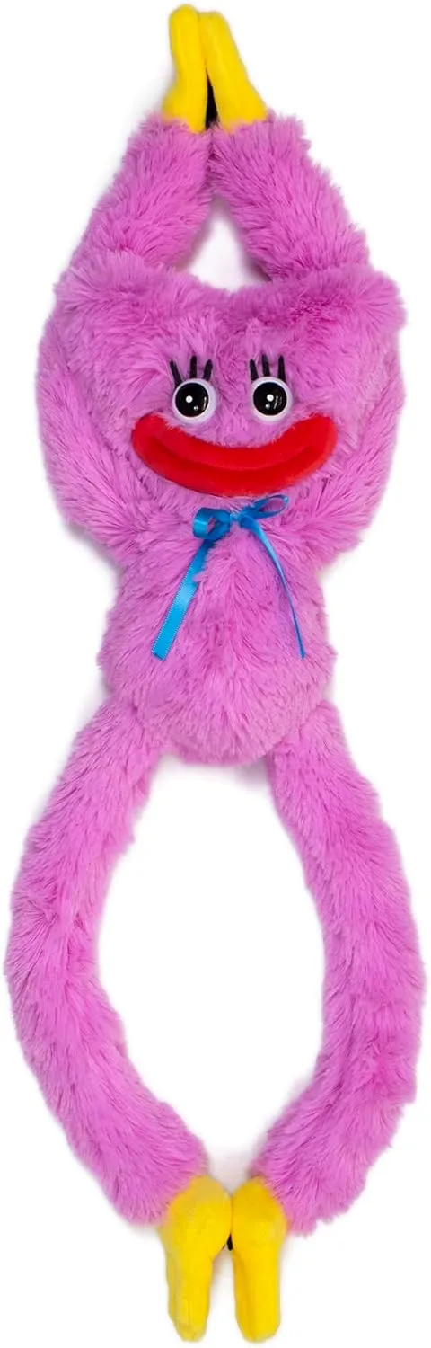 Huggy Wuggy Plush Doll - Collectible Toy for All Ages (19" Smiling Kissy Miss)