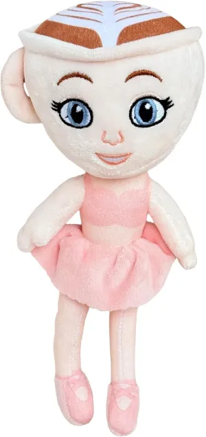 Italian Brainrot Plush – 10″ AI Animal Meme Plushies | Brain Rot Stuffed Animals Soft Collectible for Home Decor, Desk Display & Gift (Ballerina Cappuccina)