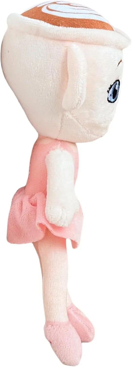 Italian Brainrot Plush – 10″ AI Animal Meme Plushies | Brain Rot Stuffed Animals Soft Collectible for Home Decor, Desk Display & Gift (Ballerina Cappuccina)