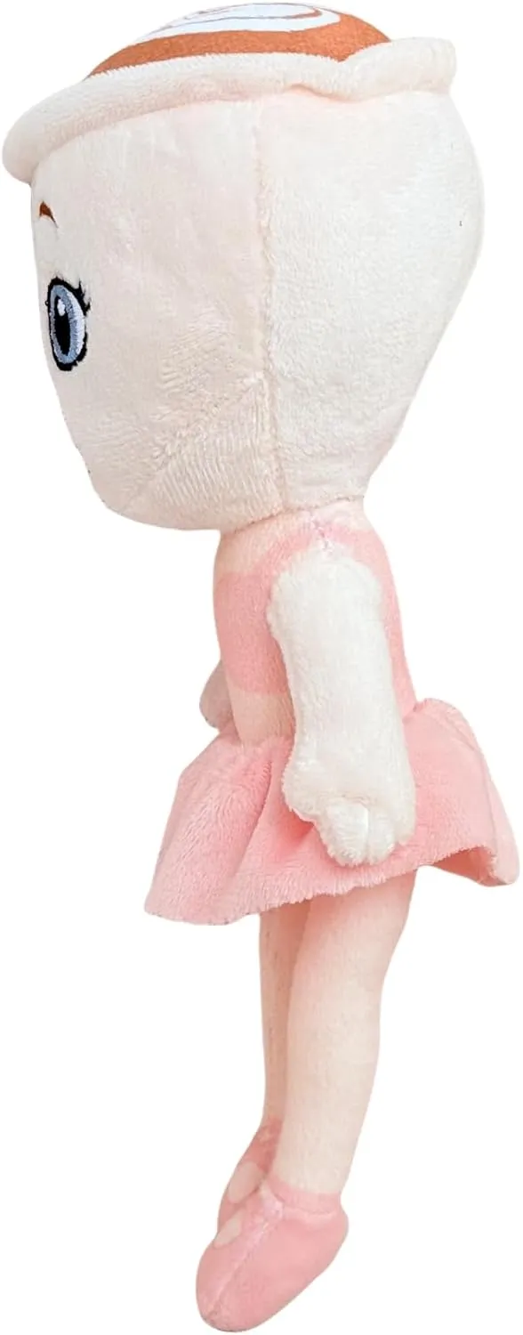 Italian Brainrot Plush – 10″ AI Animal Meme Plushies | Brain Rot Stuffed Animals Soft Collectible for Home Decor, Desk Display & Gift (Ballerina Cappuccina)