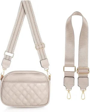 JASGOOD Crossbody Bags for Women, Leather Shoulder Purse and Handbags with Adjustable Strap