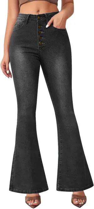 Jeans for Women 2025 Summer Trendy Boyfriend High Waisted Cargo Sweatpants Vintage Stretchy Pull On Denim Pants