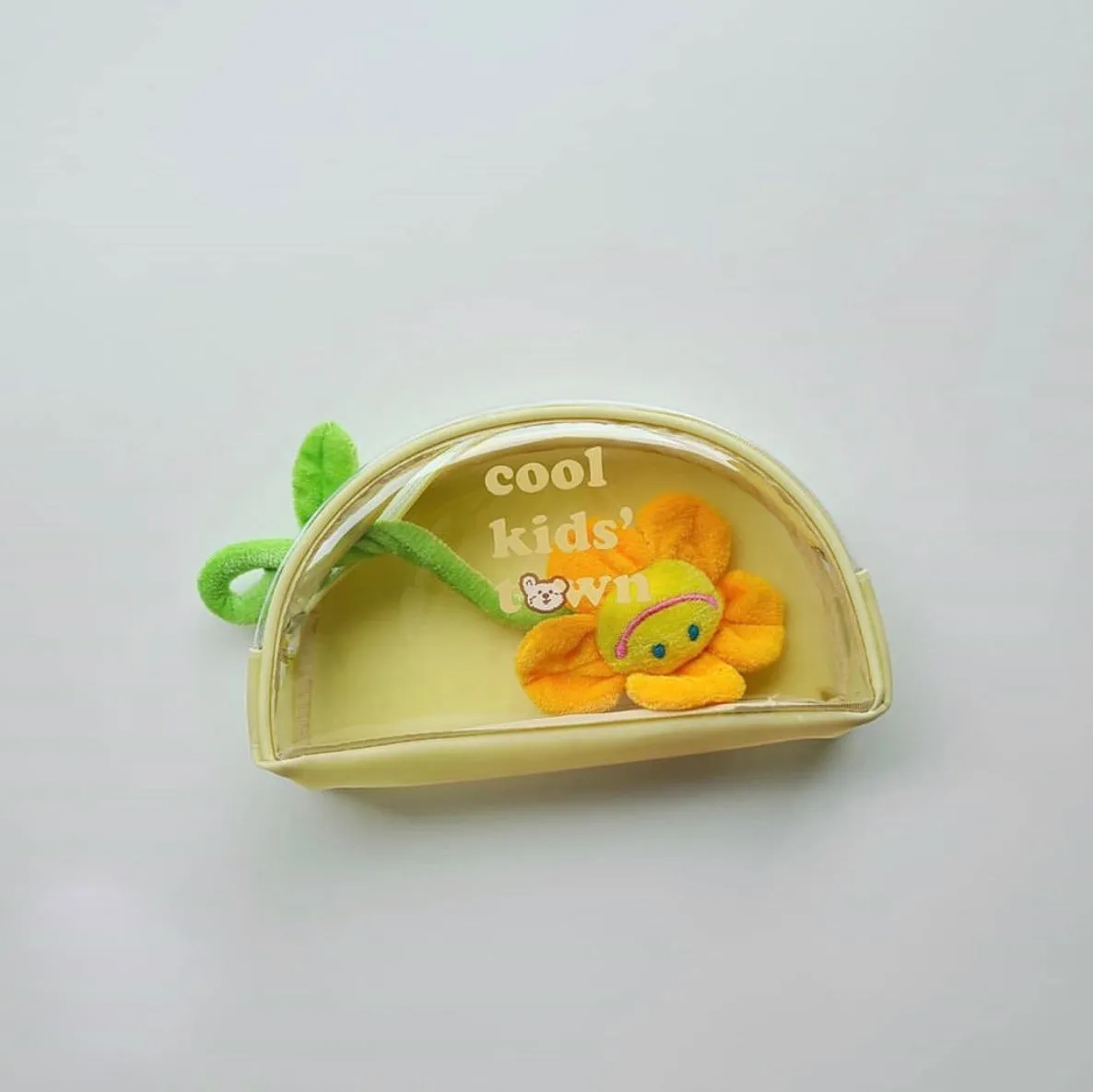 Jelly Cartoon Transparent Storage Wash Portable Cosmetic Bags