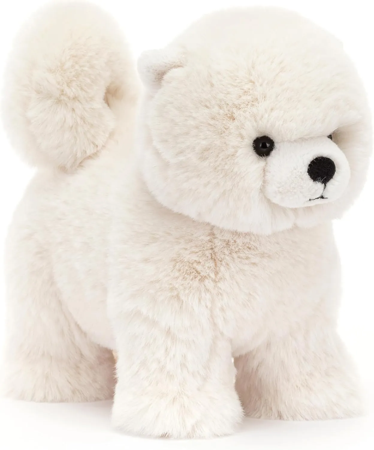 Jellycat Daphne Pomeranian Dog Stuffed Animal, 9.5 inches - Dogs & Puppies Plush Toy - Classic Children's Gift