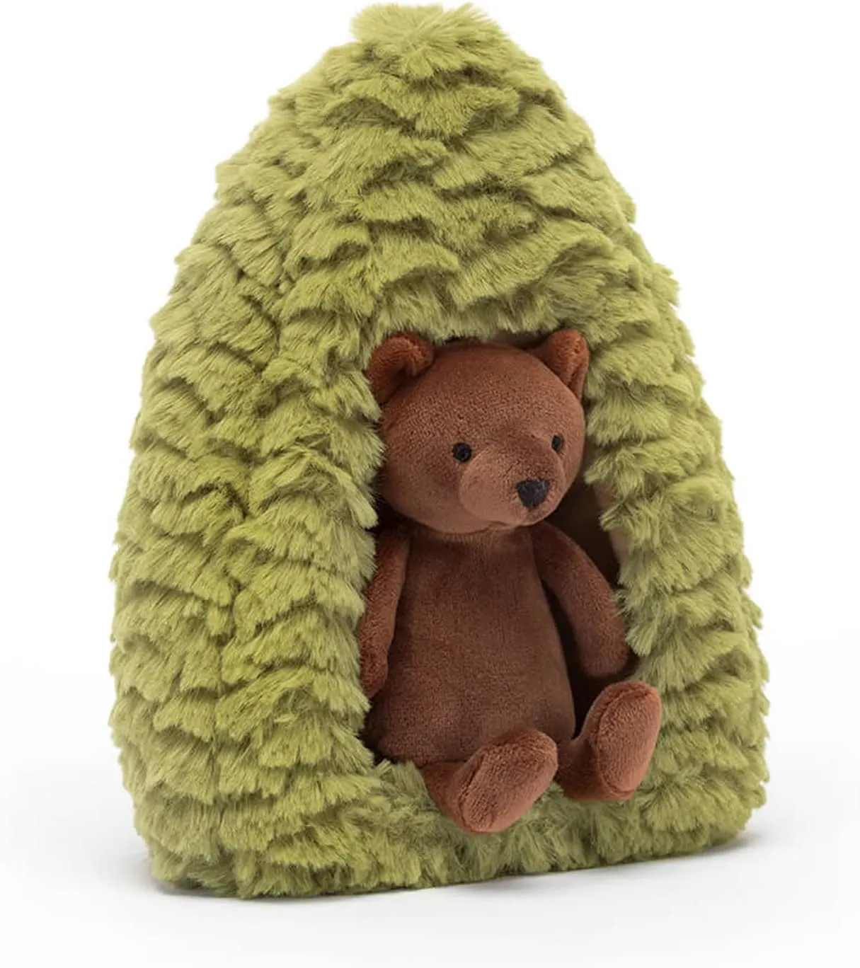 Jellycat Forest Fauna Bear Stuffed Animal, 7.5 inches - Teddy Bear Plush Toy - Classic Children's Gift