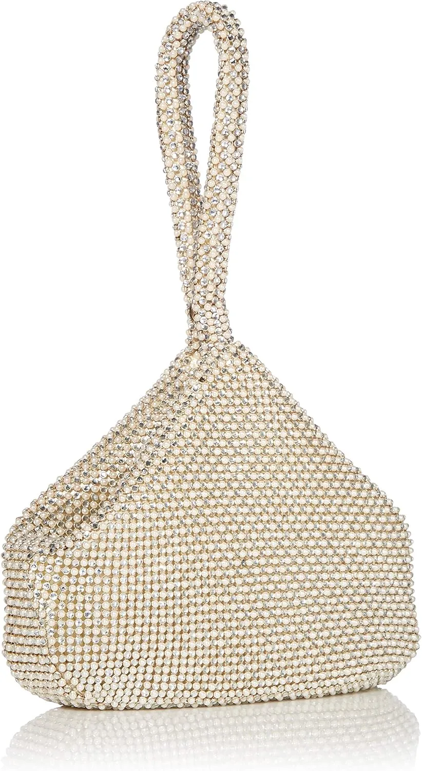 Jessica McClintock Women's Staci Mesh Wristlet Pouch