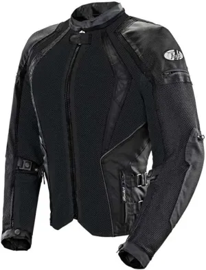 Joe Rocket Cleo Elite Women's Mesh Street Motorcycle Jacket - Black/Medium