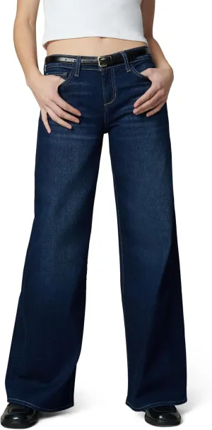 Joe's Women's Lou Low Rise Wide Leg Jeans