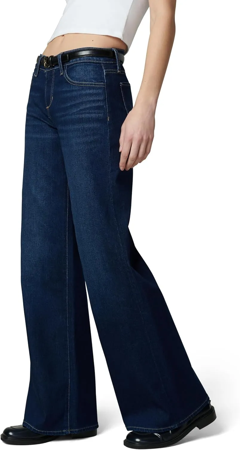 Joe's Women's Lou Low Rise Wide Leg Jeans