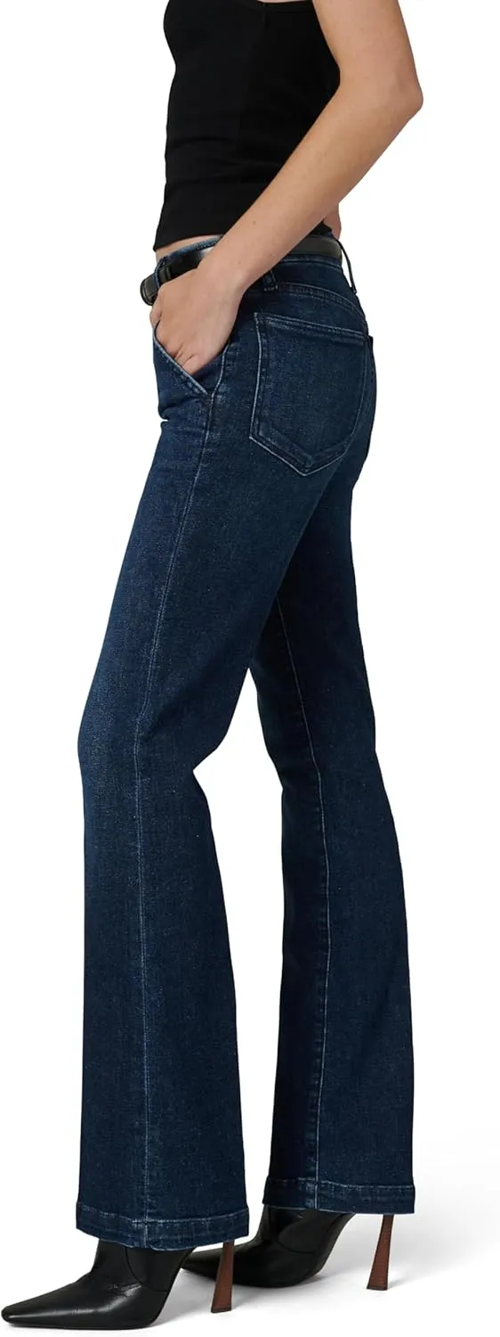 Joe's Women's The Provocateur Petite Mid Rise Bootcut Jean