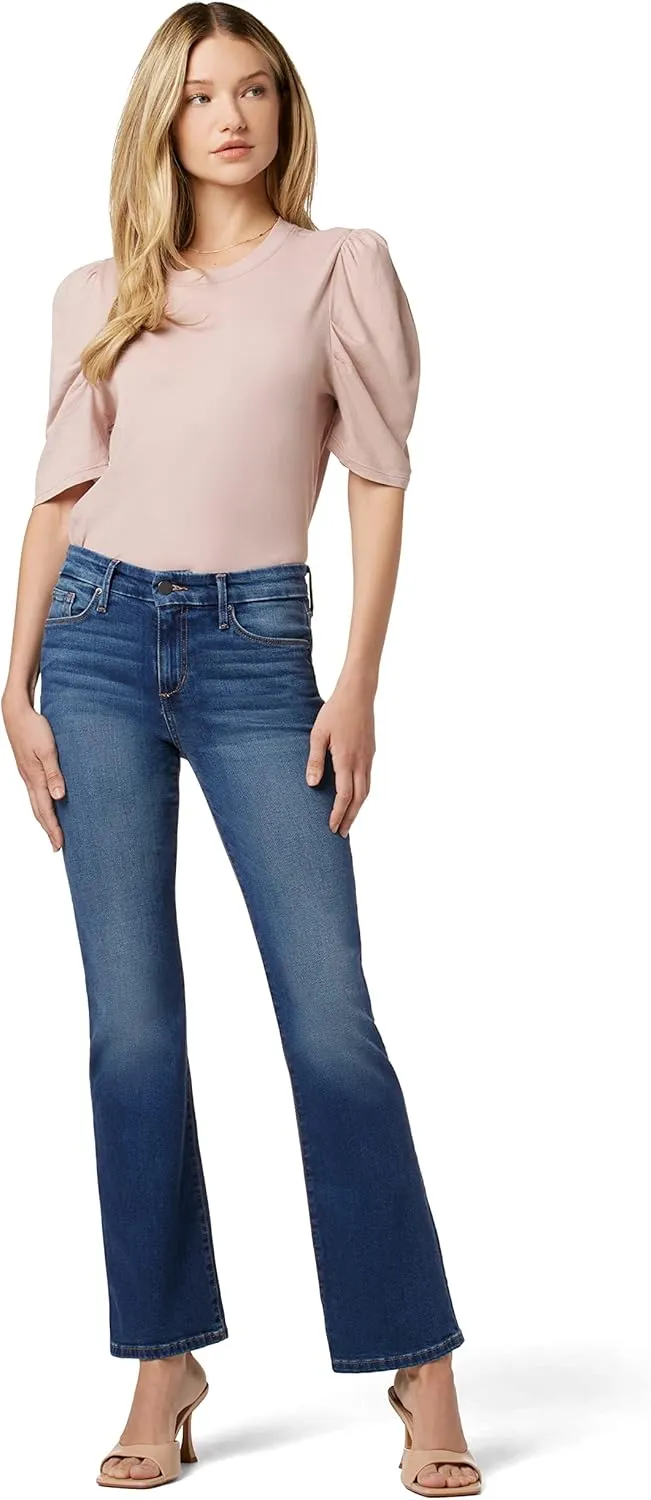 Joe's Women's The Provocateur Petite Mid Rise Bootcut Jean