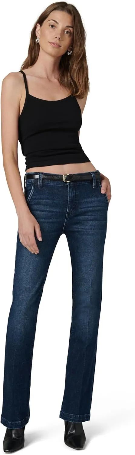 Joe's Women's The Provocateur Petite Mid Rise Bootcut Jean