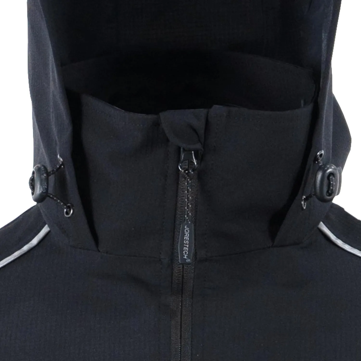JORESTECH Waterproof Ripstop Rain Sport Jacket With Reflective Highlights And Heat Transfer Tap On The Back
