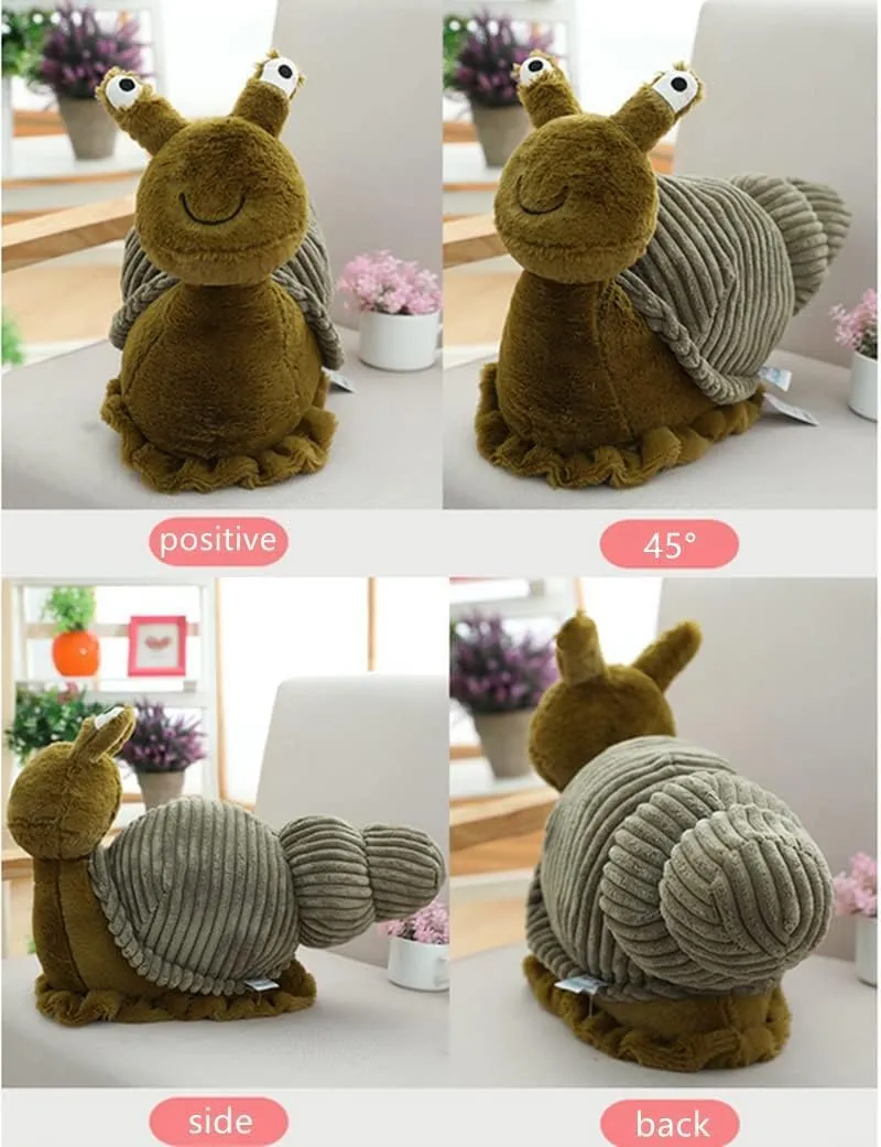 JOSON Snail Plush Toy Dolls, Soft Snail Stuffed Animals, Birthday for Boys and Girls (15.8 inches)
