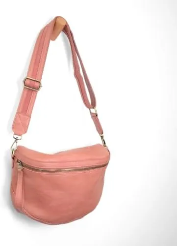 Joy Susan Women's Fashion Purse Laura Contrast Strap Sling Belt Bag