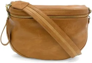 Joy Susan Women's Fashion Purse Laura Contrast Strap Sling Belt Bag
