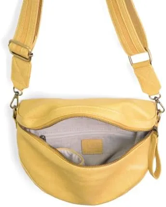 Joy Susan Women's Fashion Purse Laura Contrast Strap Sling Belt Bag