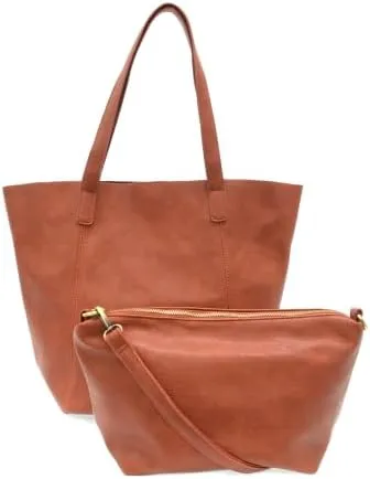 Joy Susan Women's Fashion Purse Vida Carryall Tote (2 in 1) Handbag