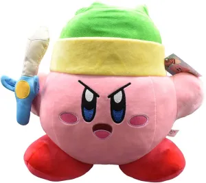 Just Toys Nintendo Kirby Link Mega Plush Toy, 30 cm