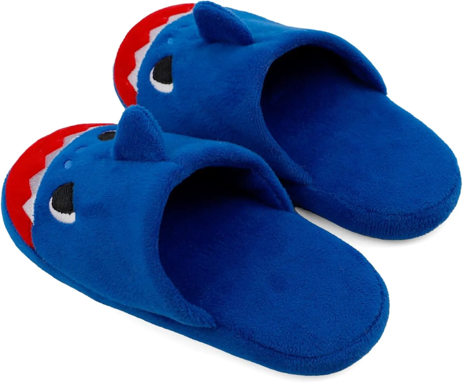 KAKU NANU Kids Slippers Fluffy Warm Rainbow Shoes Memory Foam Home Slides for Girls Boys