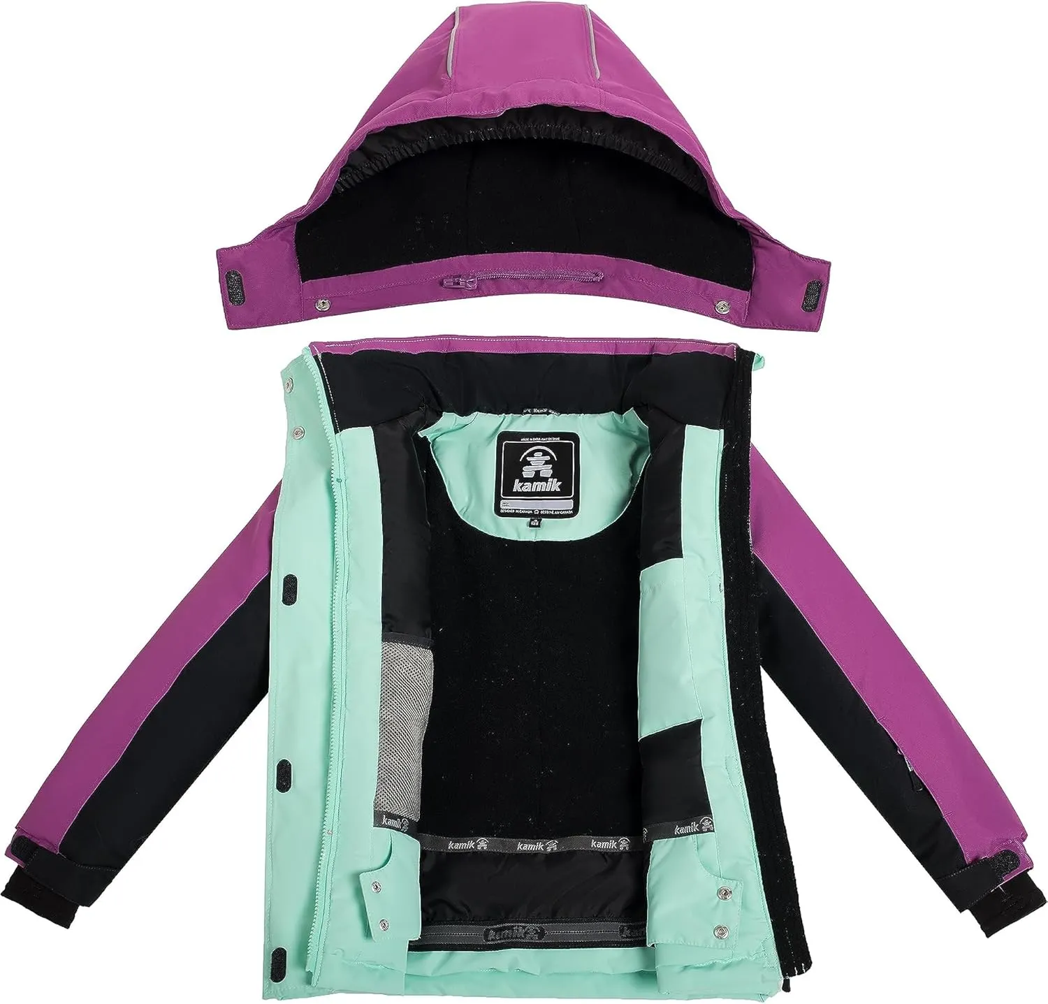 Kamik Girl's Evie Insulated Jacket (Toddler/Little Kids/Big Kids)