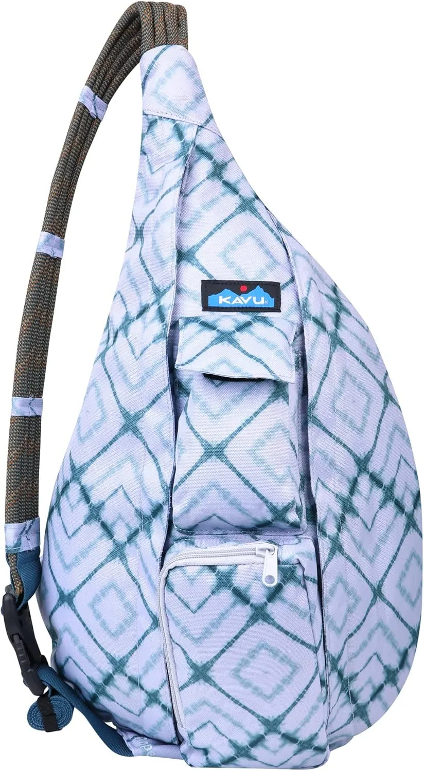 KAVU Original Rope Sling Bag with Adjustable Rope Shoulder Strap