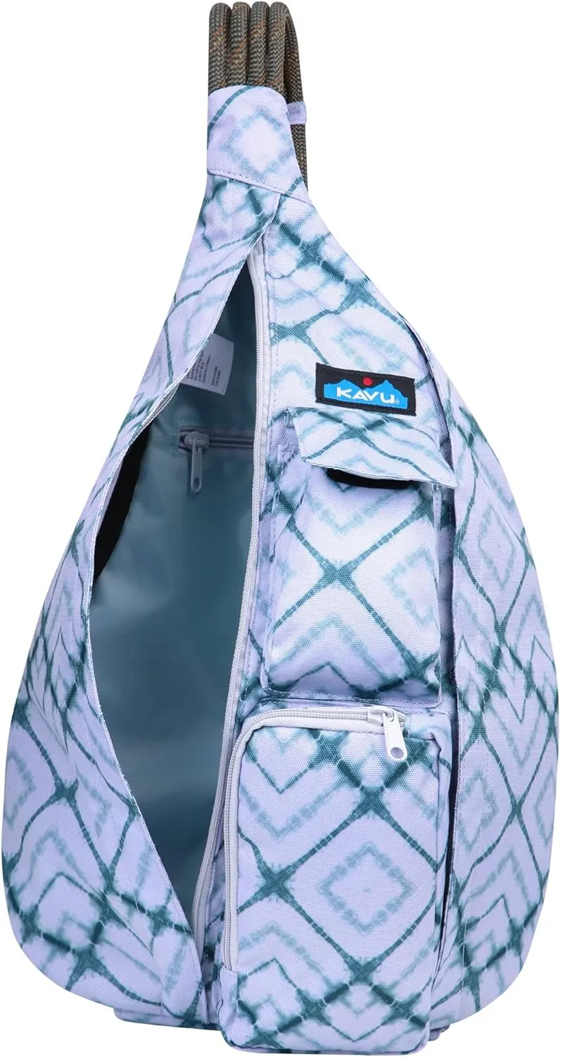 KAVU Original Rope Sling Bag with Adjustable Rope Shoulder Strap