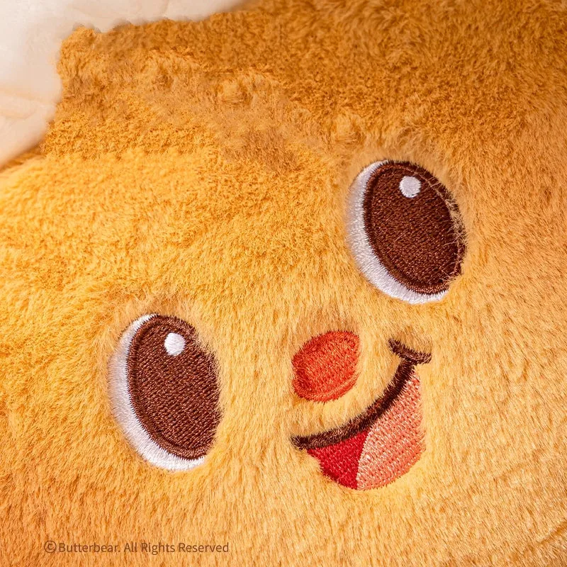 Kawaii Cartoon Butter Bear Plush Messenger Bag