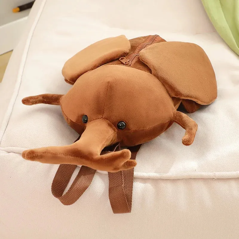 Kawaii Dung Beetles Plush Backpacks