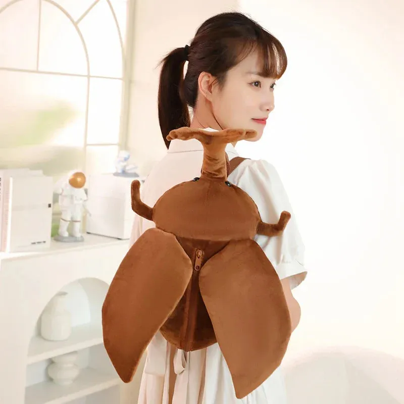 Kawaii Dung Beetles Plush Backpacks